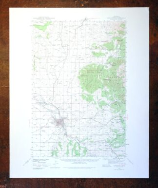 Lewistown Montana Judith Mountains USGS 15-Min Topo Map 1975