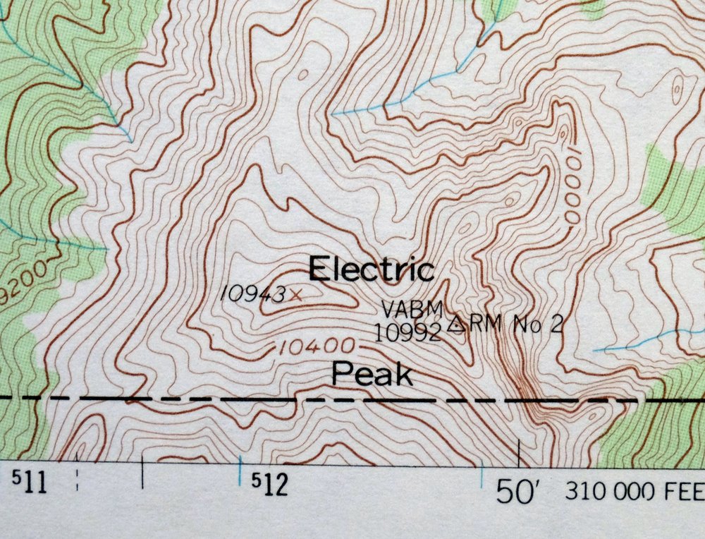 Miner Montana Gardiner Corwin Springs USGS Topo Map 1983 - Image 3