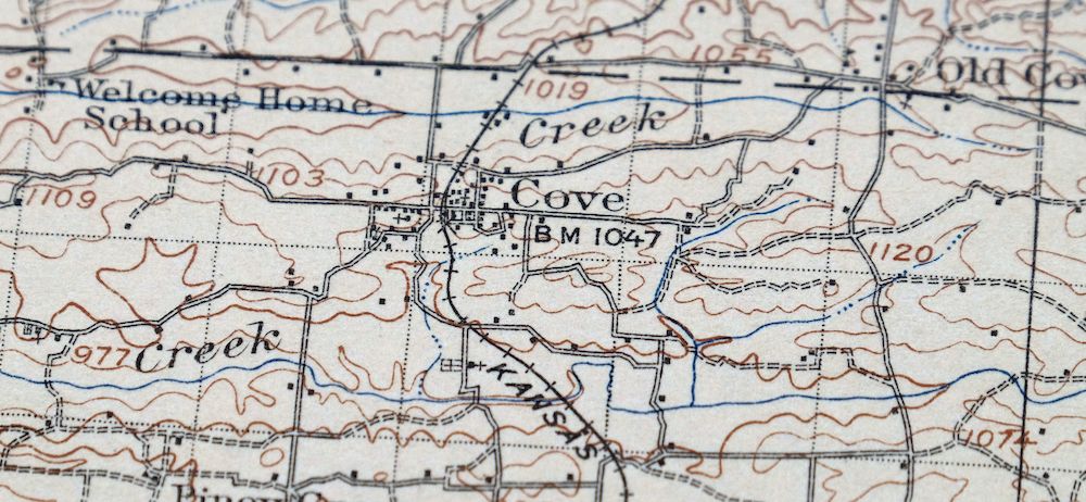 De Queen Arkansas Dierks Wickes USGS Topo Map 1922 Antique - Image 5