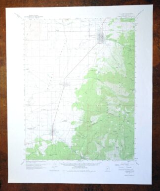 Fillmore Utah Kanosh Meadow USGS 15-Min Topographic Map 1975
