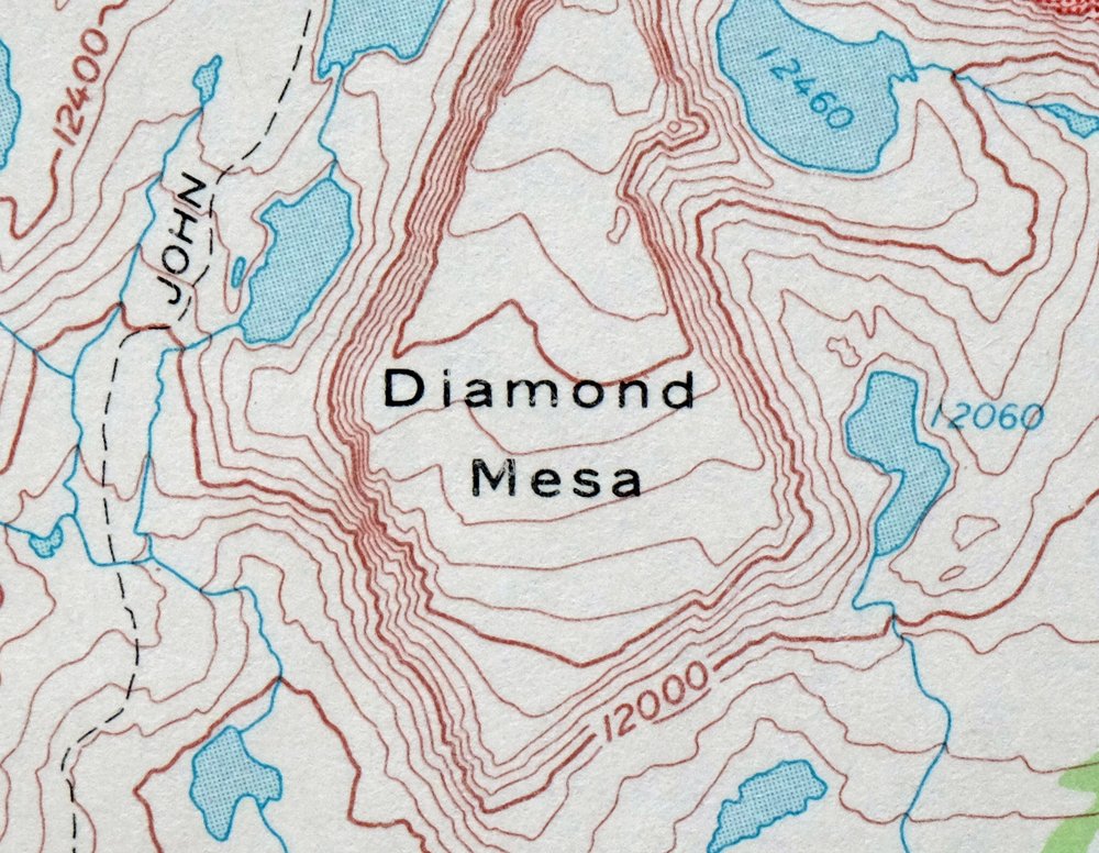 Mount Whitney California USGS 15-Min Topo Map 1972 Vintage - Image 2