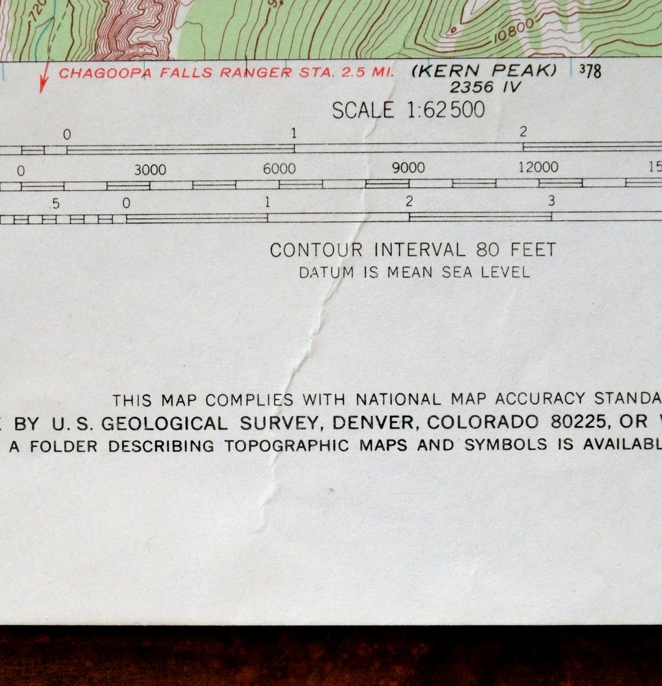 Mount Whitney California USGS 15-Min Topo Map 1972 Vintage - Image 5