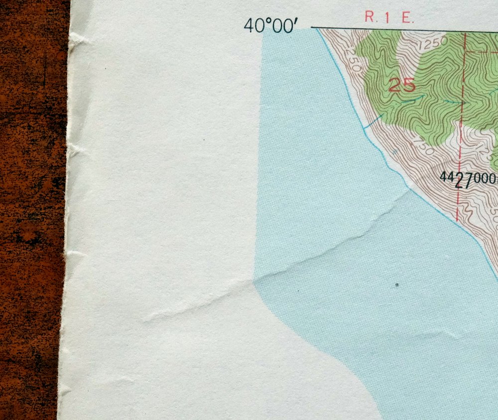 Piercy California USGS 15-Min Topographic Map 1971 Vintage - Image 7