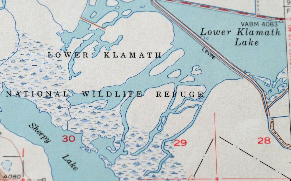 Dorris California Mount Hebron USGS Topo Map 1965 Vintage - Image 3
