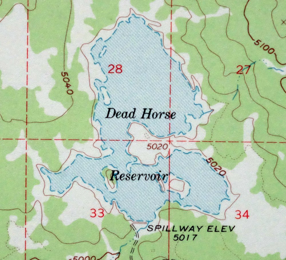 Big Sage Reservoir California Alturas USGS Topo Map 1972 - Image 3