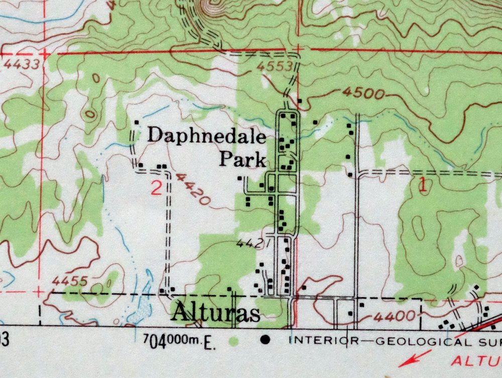 Big Sage Reservoir California Alturas USGS Topo Map 1972 - Image 4