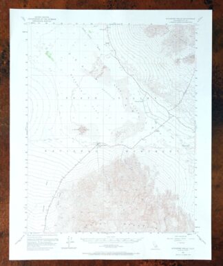 Stovepipe Wells California USGS 15-Min Topo Map 1969 Vintage