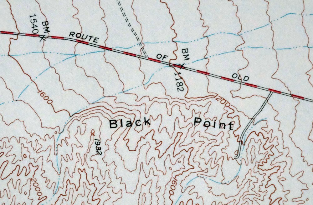Stovepipe Wells California USGS 15-Min Topo Map 1969 Vintage - Image 2