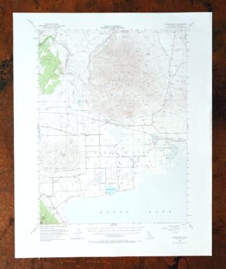Litchfield California Susanville USGS Topo Map 1972 Vintage