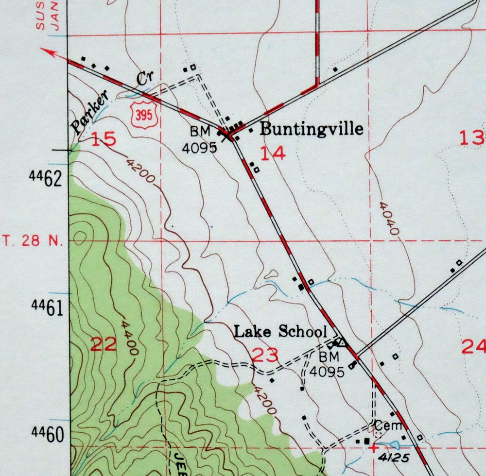 Litchfield California Susanville USGS Topo Map 1972 Vintage - Image 4