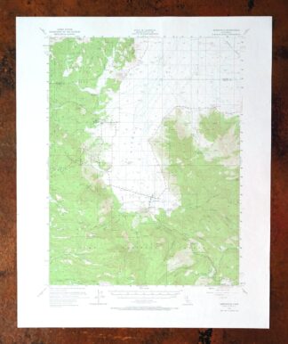 Sierraville California Calpine Loyalton USGS Topo Map 1969