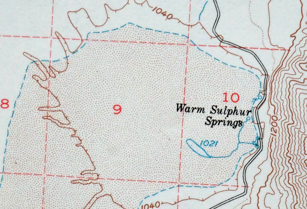 Telescope Peak California USGS 15-Min Topo Map 1973 Vintage - Image 5