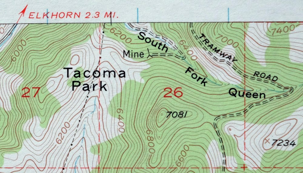 Devils Fence Montana USGS 15-Min Topo Map 1950 Vintage - Image 2