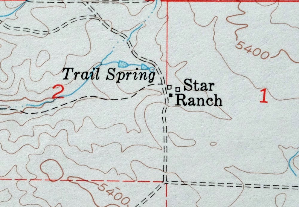 Devils Fence Montana USGS 15-Min Topo Map 1950 Vintage - Image 4