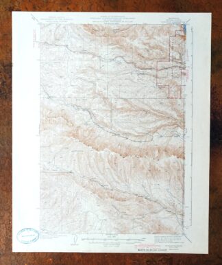Boylston Washington Vantage Doris USGS Topographic Map 1943