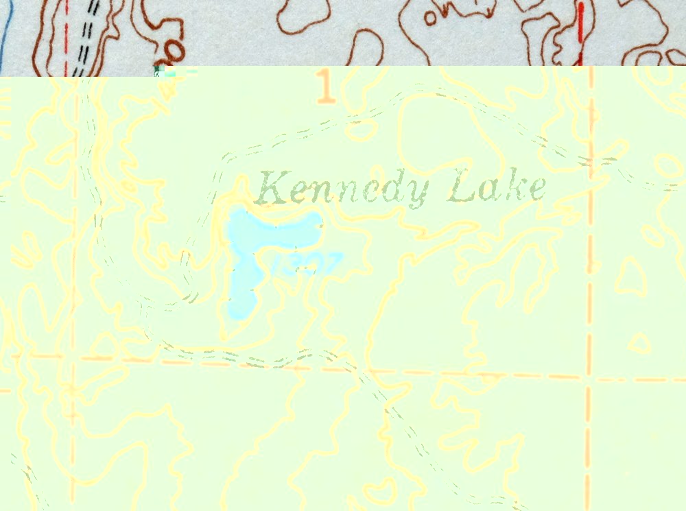 Benge Washington Hooper Palouse River USGS Topo Map 1952 - Image 3