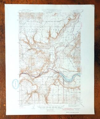Wellpinit Washington Long Lake Ford USGS Topo Map 1944