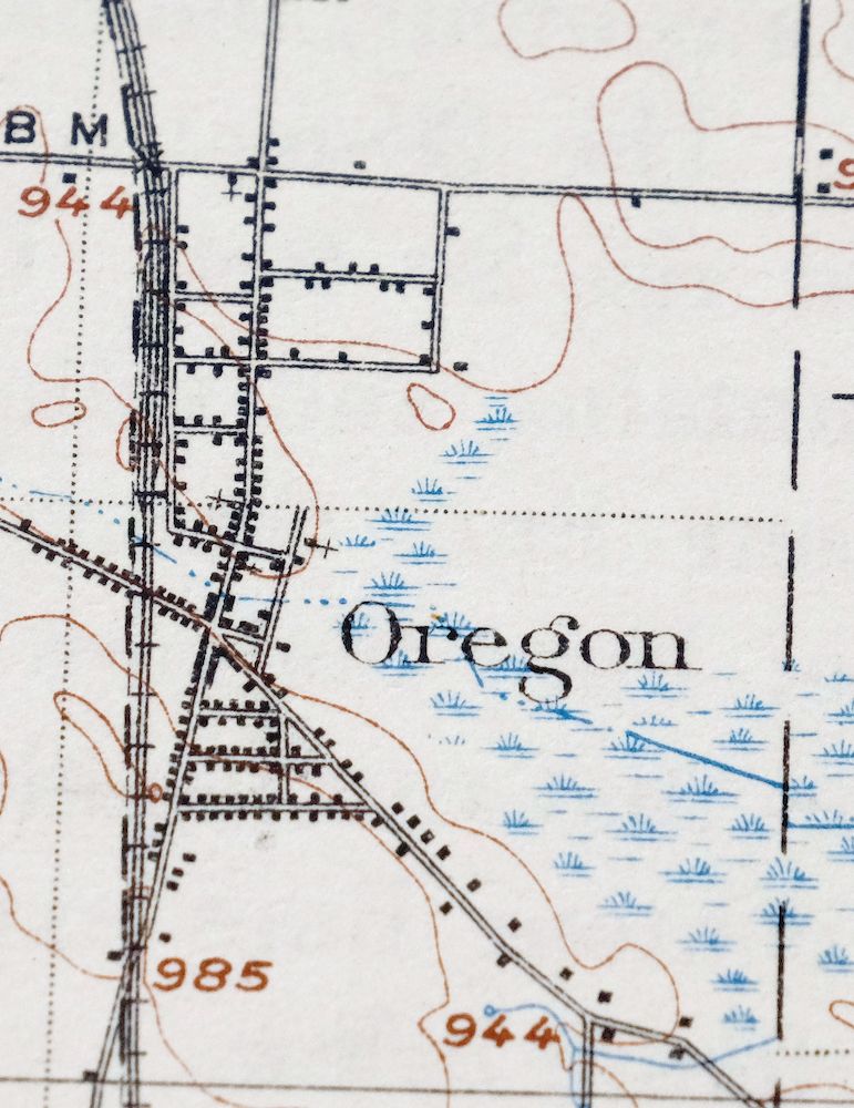 Evansville Wisconsin Madison Fitchburg USGS Topo Map 1925 - Image 3