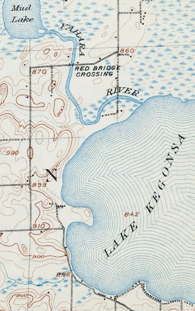 Evansville Wisconsin Madison Fitchburg USGS Topo Map 1925 - Image 2
