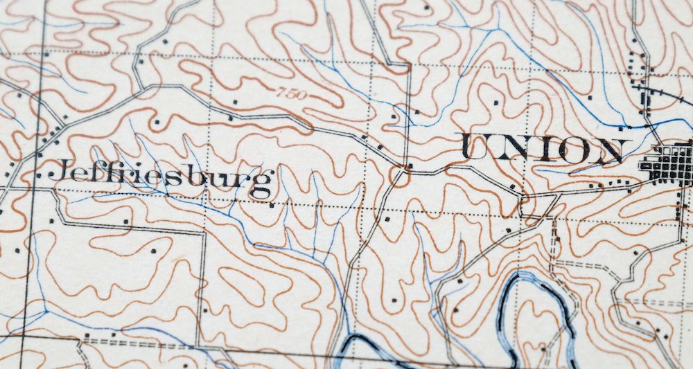 Sullivan Missouri Mark Twain NF Union USGS Topo Map 1916 - Image 2