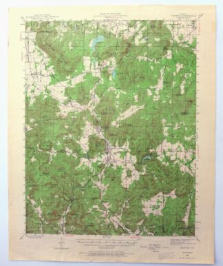 Ironton Missouri Mark Twain NF Pilot Knob USGS Topo Map 1968