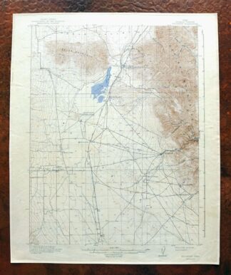 Stockton Utah Tooele Rush Valley USGS Topo Map 1941 Antique