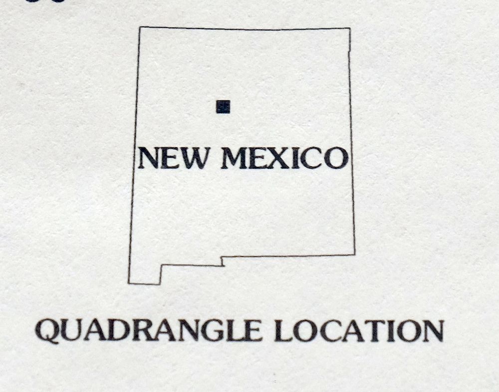 2007 USGS Topo Map: Bernalillo, Cibola NF, New Mexico - Image 4