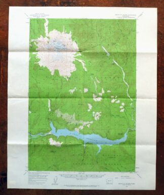 1961 USGS Topo Map: Mount Saint Helens, Washington