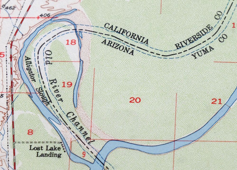 1960 USGS Topo Map: Parker, California/Arizona - Image 4