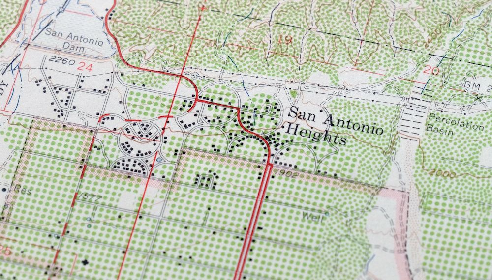 1959 Ontario California USGS Topo Map: Chino - Image 3
