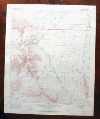 1969 Kino Peak Arizona USGS Topo Map