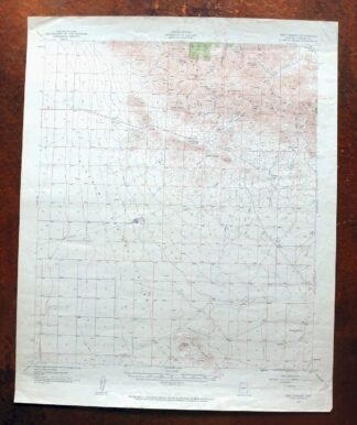 1962 USGS Army COE Topo Map: Dos Cabezas, Arizona
