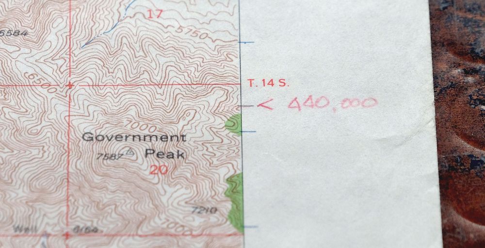 1962 USGS Army COE Topo Map: Dos Cabezas, Arizona - Image 4