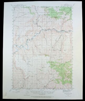 Eagle Rock Oregon Ochoco NF USGS Topo Map 1973 Vintage