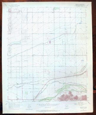 1972 USGS Topo Map: Perryville, Goodyear, Arizona
