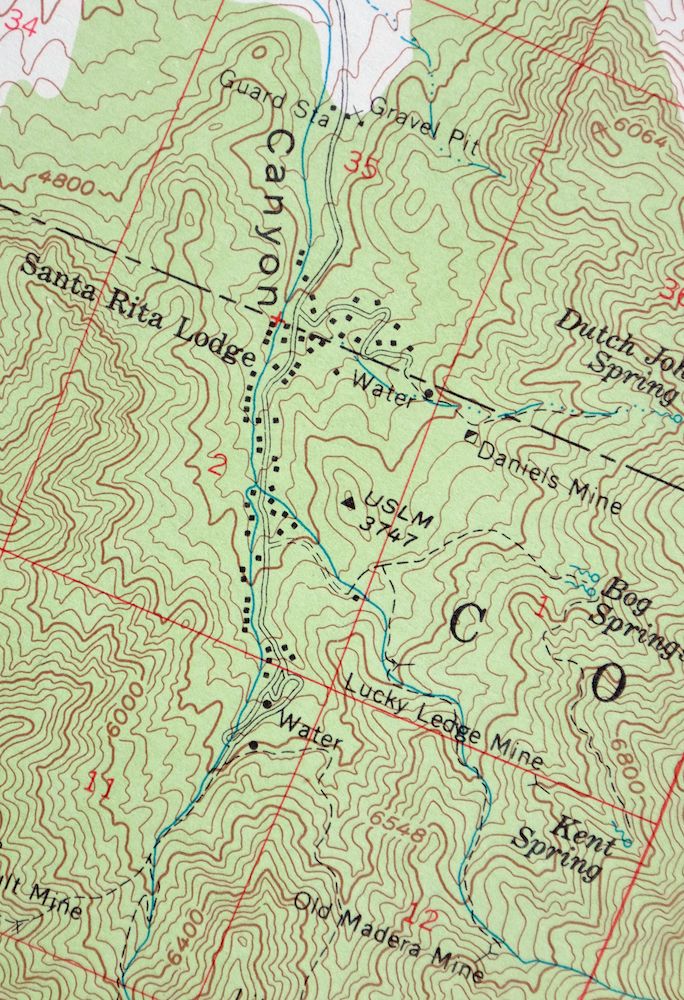 1979 Mount Wrightson Arizona USGS Topo Map: Patagonia - Image 3
