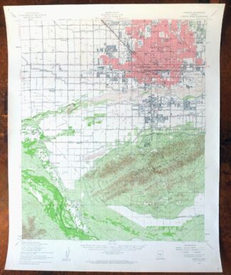 1960 Phoenix Arizona USGS Topo Map: Tolleson