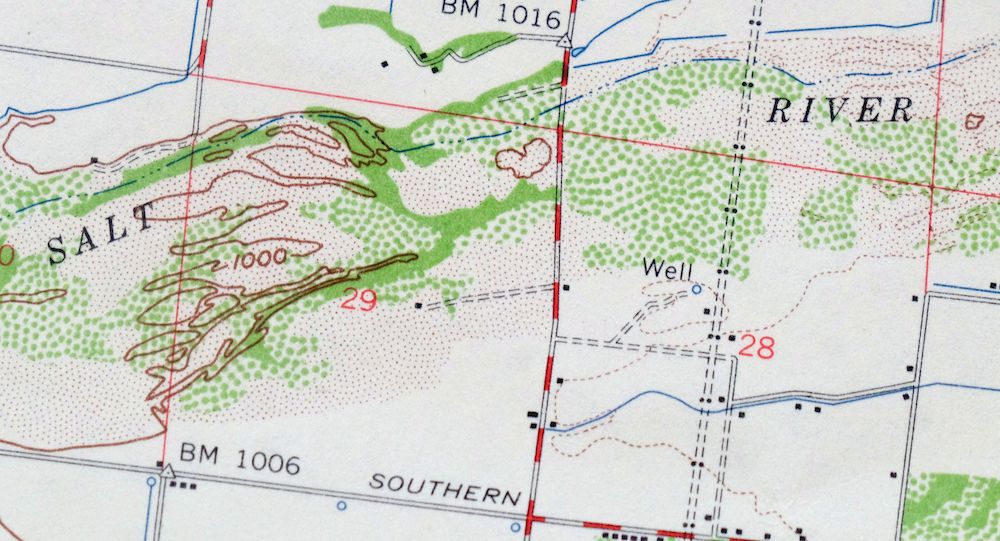 1960 Phoenix Arizona USGS Topo Map: Tolleson - Image 4