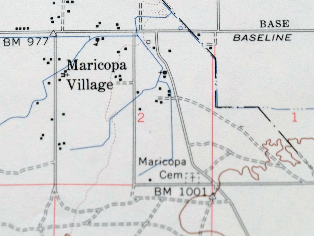 1968 Phoenix Arizona USGS Topo Map: Tolleson - Image 5