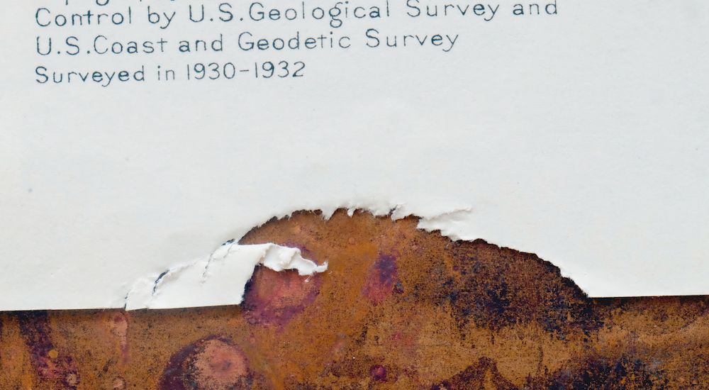 Ajo Arizona Batamote Mountains Childs USGS Topo Map 1934 - Image 8