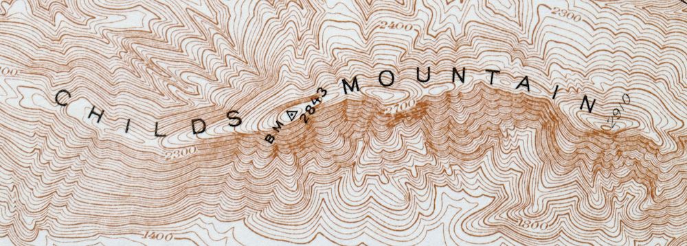 Ajo Arizona Batamote Mountains Childs USGS Topo Map 1934 - Image 3
