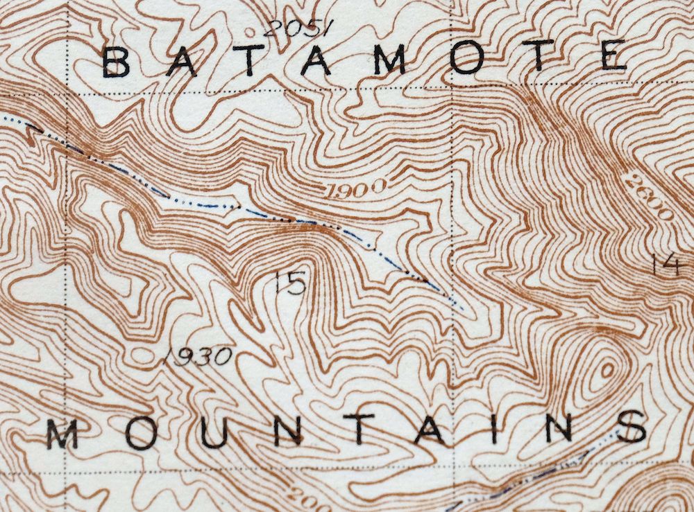 Ajo Arizona Batamote Mountains Childs USGS Topo Map 1934 - Image 5