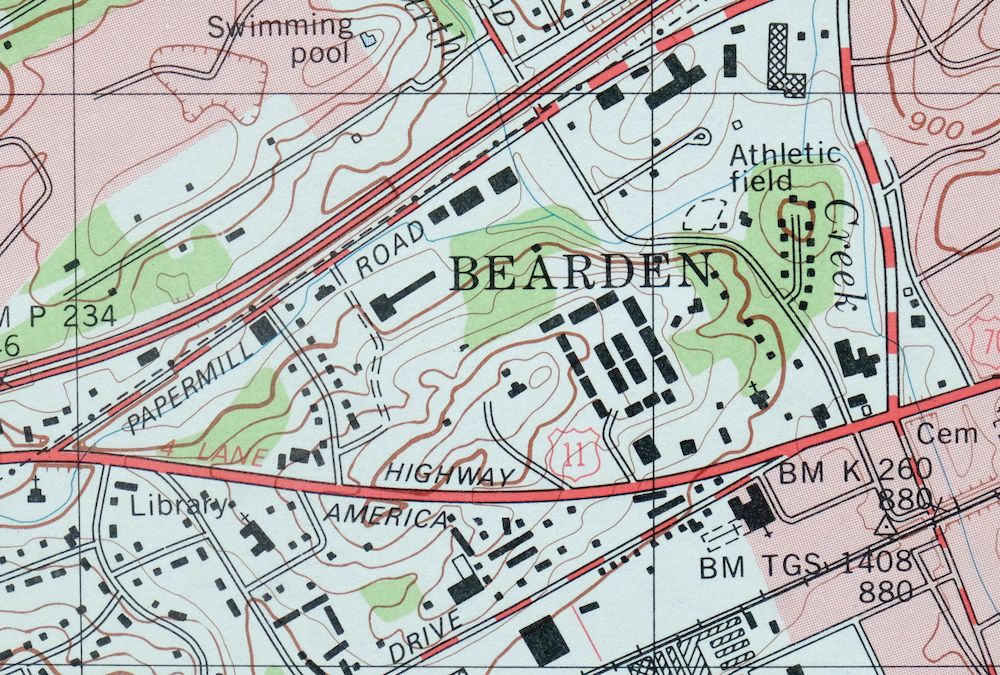 1979 USGS Topo Map: Bearden, Cedar Bluff, Tennessee - Image 5