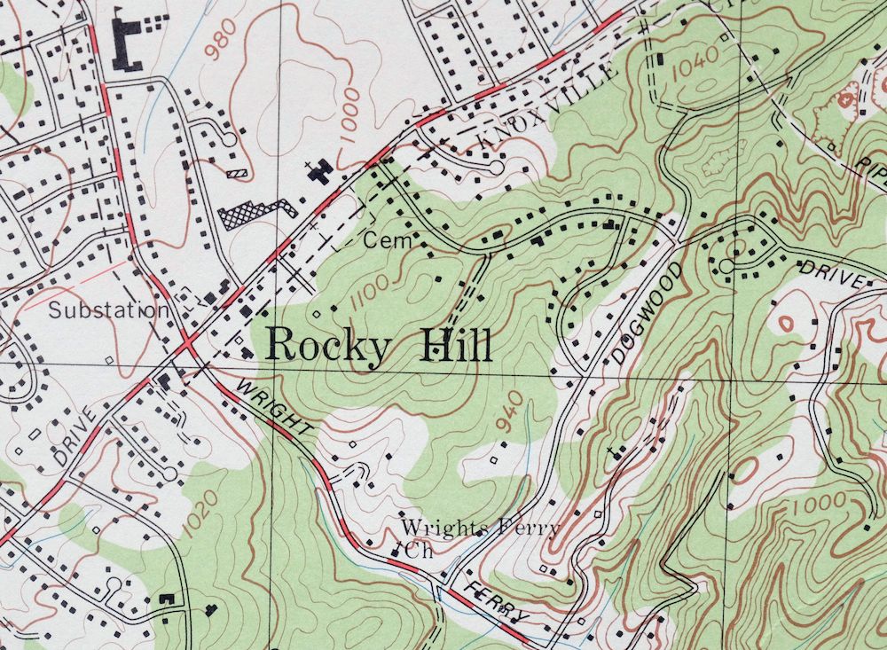 1979 USGS Topo Map: Bearden, Cedar Bluff, Tennessee - Image 2