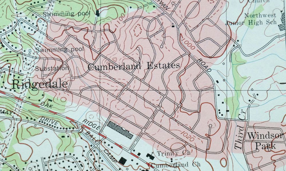 1979 USGS Topo Map: Bearden, Cedar Bluff, Tennessee - Image 3