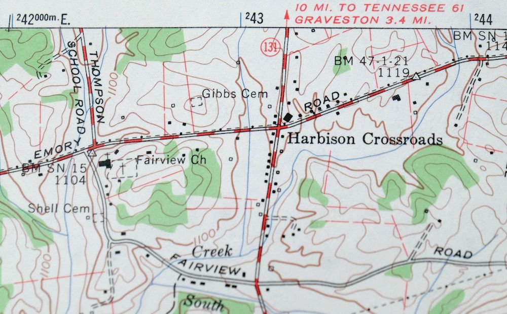 1968 John Sevier Tennessee USGS Topo Map: Knoxville - Image 6