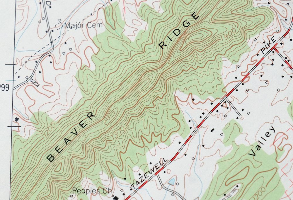 John Sevier Tennessee Knoxville Mascot USGS Topo Map 1978 - Image 5