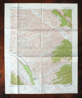 San Ardo California Salinas River USGS Topographic Map 1943