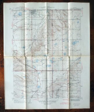 Lafayette Colorado Westminster Thornton USGS Topo Map 1944