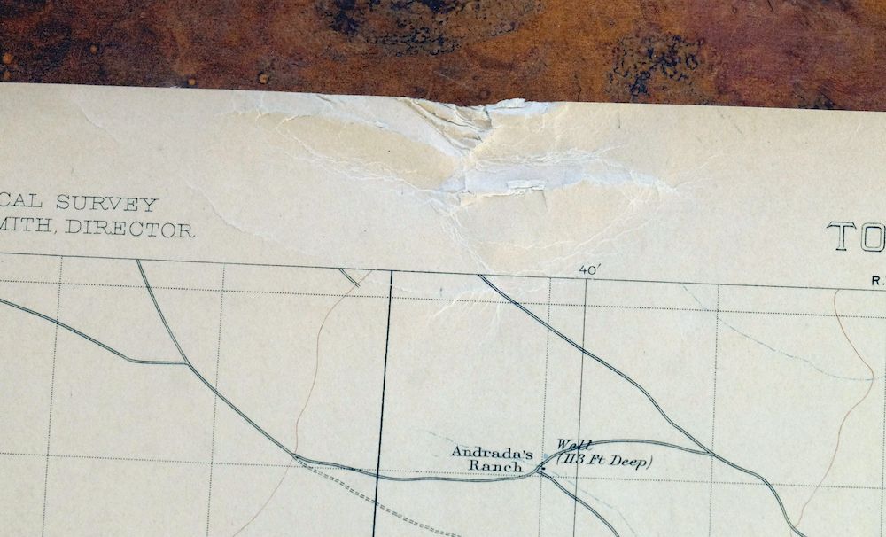 Sacaton Arizona Gilbert Coolidge USGS Topographic Map 1907 - Image 8